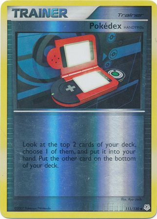 Pokedex Handy910 111 130 Uncommon Reverse Holo Pokedex Handy910 111 130 Uncommon Reverse Holo