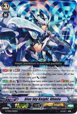 Blue Sky Knight Altmile GTD02 002EN G Booster Set 9 Divine Dragon Caper Singles Blue Sky Knight Altmile GTD02 002EN G Booster Set 9 Divine Dragon Caper Singles