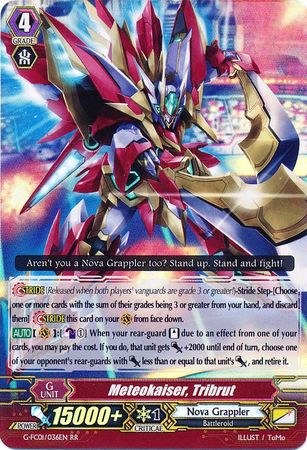 Meteokaiser Tribrut GFC01 036EN Double Rare Meteokaiser Tribrut GFC01 036EN Double Rare