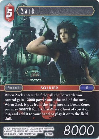 Zack 3 012L Legend Opus III Collection Singles Zack 3 012L Legend Opus III Collection Singles