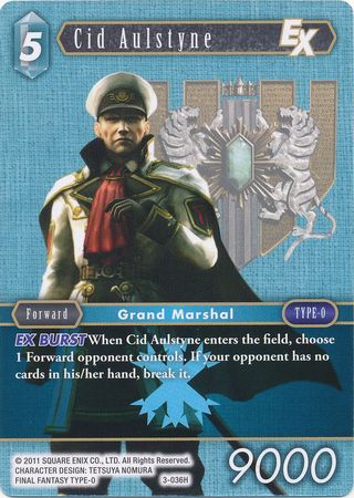 Cid Aulstyne EX 3 036H Hero Opus III Collection Singles Cid Aulstyne EX 3 036H Hero Opus III Collection Singles