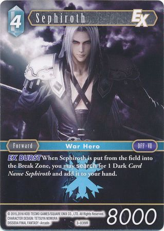 Sephiroth 3 039R Rare Opus III Collection Singles Sephiroth 3 039R Rare Opus III Collection Singles
