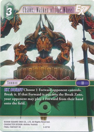 Chaos Walker of the Wheel 3 071H Hero Opus III Collection Singles Chaos Walker of the Wheel 3 071H Hero Opus III Collection Singles