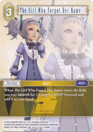The Girl Who Forgot Her Name 3 089R Rare Opus III Collection Singles The Girl Who Forgot Her Name 3 089R Rare Opus III Collection Singles