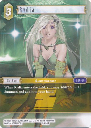 Rydia 3 096R Rare Opus III Collection Singles Rydia 3 096R Rare Opus III Collection Singles