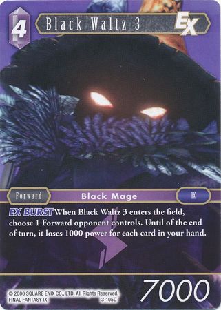 Black Waltz 3 3 105C Common Opus III Collection Singles Black Waltz 3 3 105C Common Opus III Collection Singles