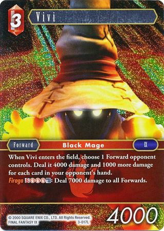 Vivi Opus Iii Collection Foil Final Fantasy Tcg Trollandtoad