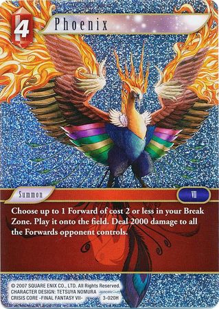 Phoenix 3 020H Hero Foil Phoenix 3 020H Hero Foil