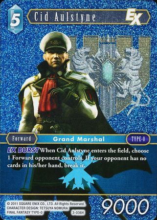 Cid Aulstyne EX 3 036H Hero Foil Opus III Collection Foil Singles Cid Aulstyne EX 3 036H Hero Foil Opus III Collection Foil Singles