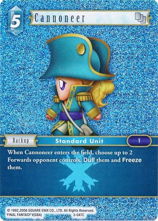 Cannoneer 3 047C Common Foil Opus III Collection Foil Singles Cannoneer 3 047C Common Foil Opus III Collection Foil Singles