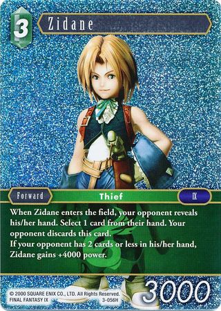 Zidane 3 056H Hero Foil Zidane 3 056H Hero Foil