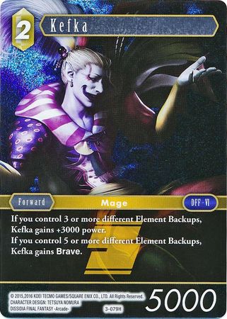 Kefka 3 079H Hero Foil Kefka 3 079H Hero Foil