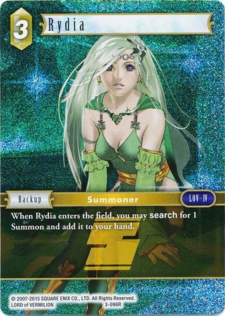 Rydia 3 096R Rare Foil Rydia 3 096R Rare Foil