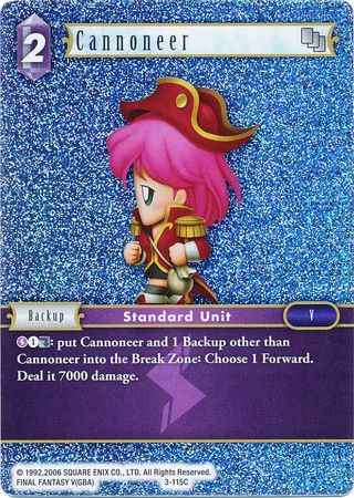 Cannoneer 3 115C Common Foil Cannoneer 3 115C Common Foil