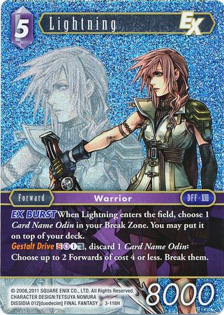 Lightning 3 118H Hero Foil Lightning 3 118H Hero Foil
