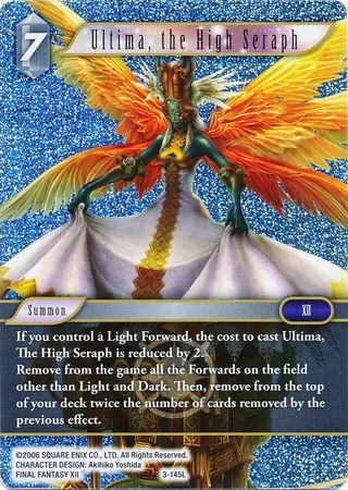 Ultima the High Seraph 3 145L Legend Foil Ultima the High Seraph 3 145L Legend Foil