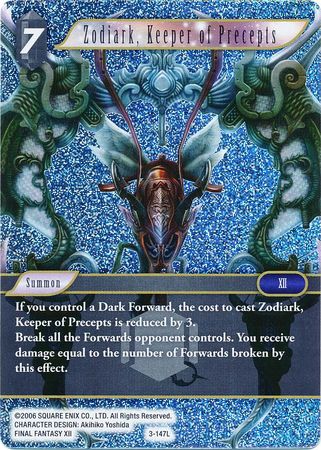 Zodiark Keeper of Precepts 3 147L Legend Foil Zodiark Keeper of Precepts 3 147L Legend Foil