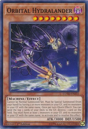 Orbital Hydralander COTD EN035 Common 1st Edition Orbital Hydralander COTD EN035 Common 1st Edition