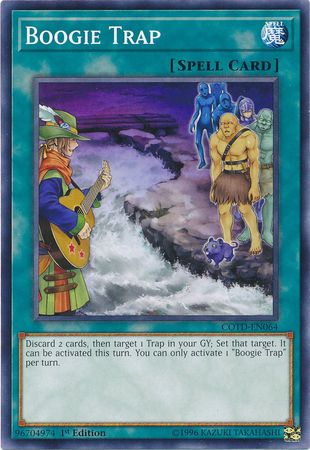 Boogie Trap COTD EN064 Common 1st Edition Boogie Trap COTD EN064 Common 1st Edition