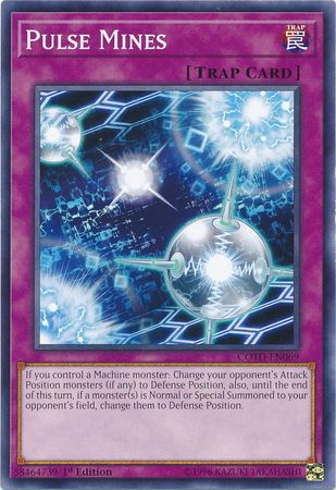 Pulse Mines COTD EN069 Common 1st Edition Code of the Duelist 1st Edition Singles Pulse Mines COTD EN069 Common 1st Edition Code of the Duelist 1st Edition Singles
