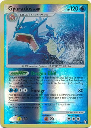 Gyarados - 26/123 - Rare Reverse Holo