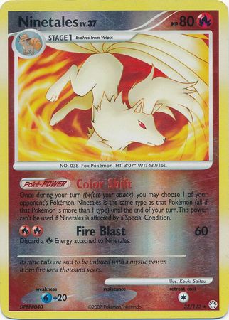 Ninetales 32 123 Rare Reverse Holo Ninetales 32 123 Rare Reverse Holo