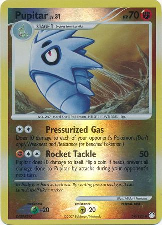 Pupitar 59 123 Uncommon Reverse Holo Pupitar 59 123 Uncommon Reverse Holo