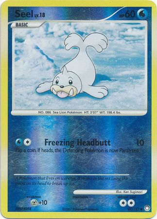 Seel 97 123 Common Reverse Holo Seel 97 123 Common Reverse Holo