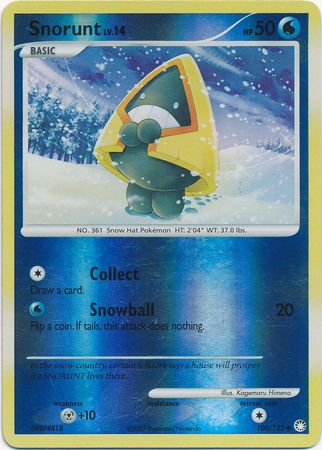 Snorunt 100 123 Common Reverse Holo Snorunt 100 123 Common Reverse Holo