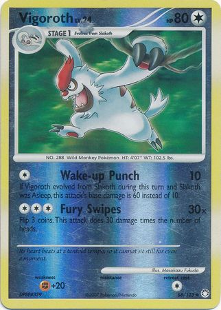 Vigoroth 68 123 Uncommon Reverse Holo Vigoroth 68 123 Uncommon Reverse Holo