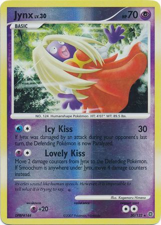 Jynx 30 132 Rare Reverse Holo Diamond Pearl Secret Wonders Reverse Holo Singles Jynx 30 132 Rare Reverse Holo Diamond Pearl Secret Wonders Reverse Holo Singles