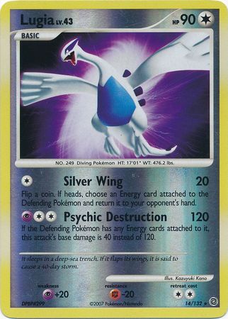 Lugia - 14/132 - Holo Rare Reverse Holo