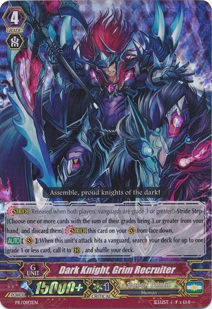 Dark Knight Grim Recruiter PR 0193EN Promo Dark Knight Grim Recruiter PR 0193EN Promo