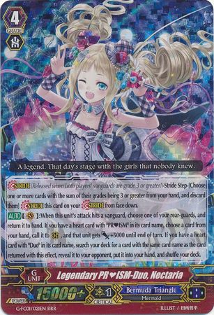 Legendary PRISM Duo Nectaria G FC01 021EN Triple Rare RRR Cardfight Vanguard Fighter s Collection 2015 Singles Legendary PRISM Duo Nectaria G FC01 021EN Triple Rare RRR Cardfight Vanguard Fighter s Collection 2015 Singles