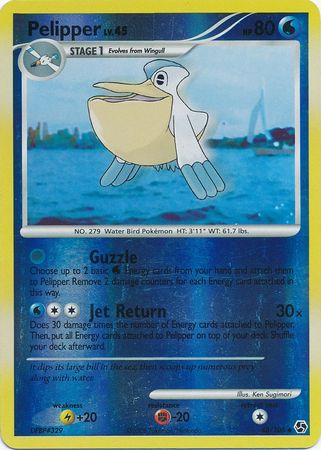 Pelipper 48 106 Uncommon Reverse Holo Diamond Pearl Great Encounters Reverse Holo Singles Pelipper 48 106 Uncommon Reverse Holo Diamond Pearl Great Encounters Reverse Holo Singles