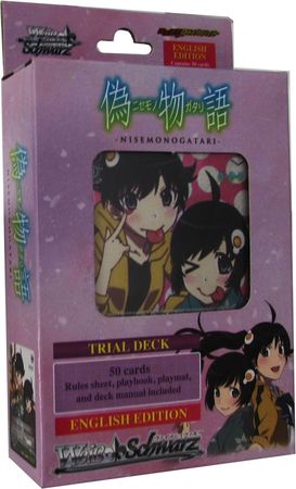 Nisemonogatari Trial Deck Weiss Schwarz All Weiss Schwarz Sealed Product Nisemonogatari Trial Deck Weiss Schwarz All Weiss Schwarz Sealed Product