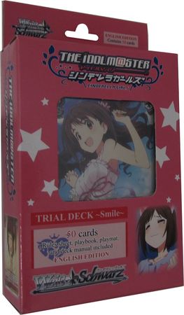 The IdolMaster Cinderella Girls Smile Trial Deck Weiss Schwarz All Weiss Schwarz Sealed Product The IdolMaster Cinderella Girls Smile Trial Deck Weiss Schwarz All Weiss Schwarz Sealed Product