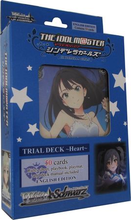 The Idolmaster Cindrella Girls Heart Trial Deck Weiss Schwarz All Weiss Schwarz Sealed Product The Idolmaster Cindrella Girls Heart Trial Deck Weiss Schwarz All Weiss Schwarz Sealed Product