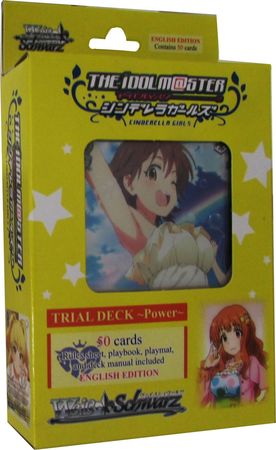 The Idolmaster Cinderella Girls Power Trial Deck Weiss Schwarz All Weiss Schwarz Sealed Product The Idolmaster Cinderella Girls Power Trial Deck Weiss Schwarz All Weiss Schwarz Sealed Product
