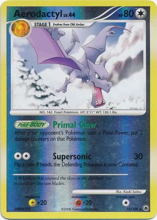 Aerodactyl 15 100 Rare Reverse Holo Diamond Pearl Majestic Dawn Reverse Holo Singles Aerodactyl 15 100 Rare Reverse Holo Diamond Pearl Majestic Dawn Reverse Holo Singles