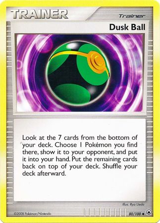 Dusk Ball 80 100 Uncommon Reverse Holo Diamond Pearl Majestic Dawn Reverse Holo Singles Dusk Ball 80 100 Uncommon Reverse Holo Diamond Pearl Majestic Dawn Reverse Holo Singles