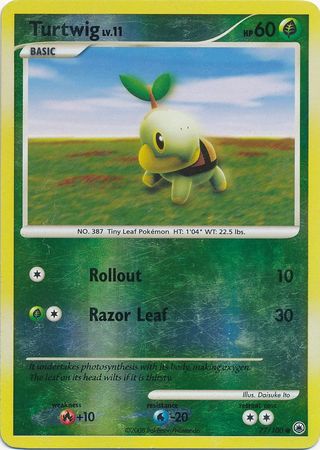Turtwig 77 100 Common Reverse Holo Diamond Pearl Majestic Dawn Reverse Holo Singles Turtwig 77 100 Common Reverse Holo Diamond Pearl Majestic Dawn Reverse Holo Singles