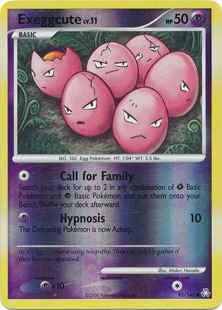 Exeggcute 93 146 Common Reverse Holo Exeggcute 93 146 Common Reverse Holo