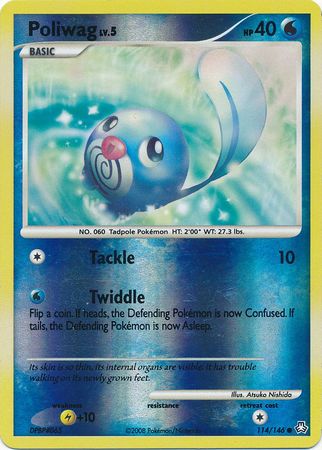 Poliwag 114 146 Common Reverse Holo Diamond Pearl Legends Awakened Reverse Holo Singles Poliwag 114 146 Common Reverse Holo Diamond Pearl Legends Awakened Reverse Holo Singles
