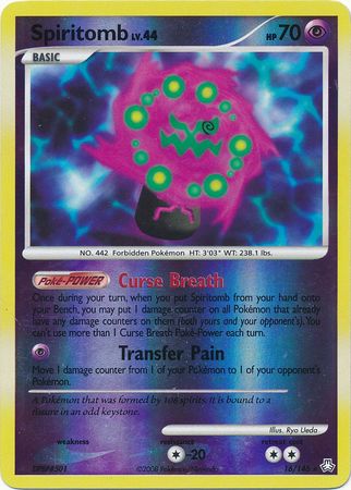 Spiritomb Pokemon Card