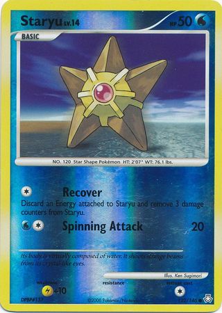 Staryu 122 146 Common Reverse Holo Diamond Pearl Legends Awakened Reverse Holo Singles Staryu 122 146 Common Reverse Holo Diamond Pearl Legends Awakened Reverse Holo Singles