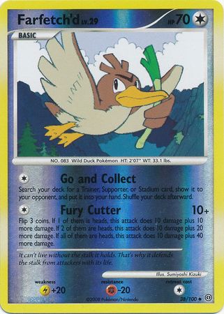 Pokemon TCG - (Uncommon) - Farfetch'd LV.20