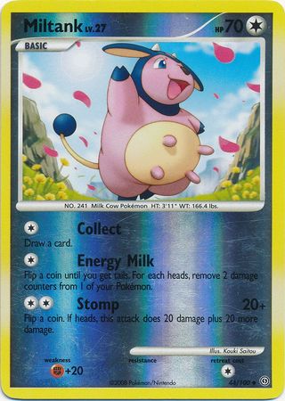 Miltank 44 100 Uncommon Reverse Holo Miltank 44 100 Uncommon Reverse Holo
