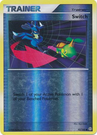 Switch 93 100 Common Reverse Holo Diamond Pearl Stormfront Reverse Holo Singles Switch 93 100 Common Reverse Holo Diamond Pearl Stormfront Reverse Holo Singles