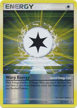 Warp Energy 95/100 Reverse HoloDP StormfrontPokemon Card